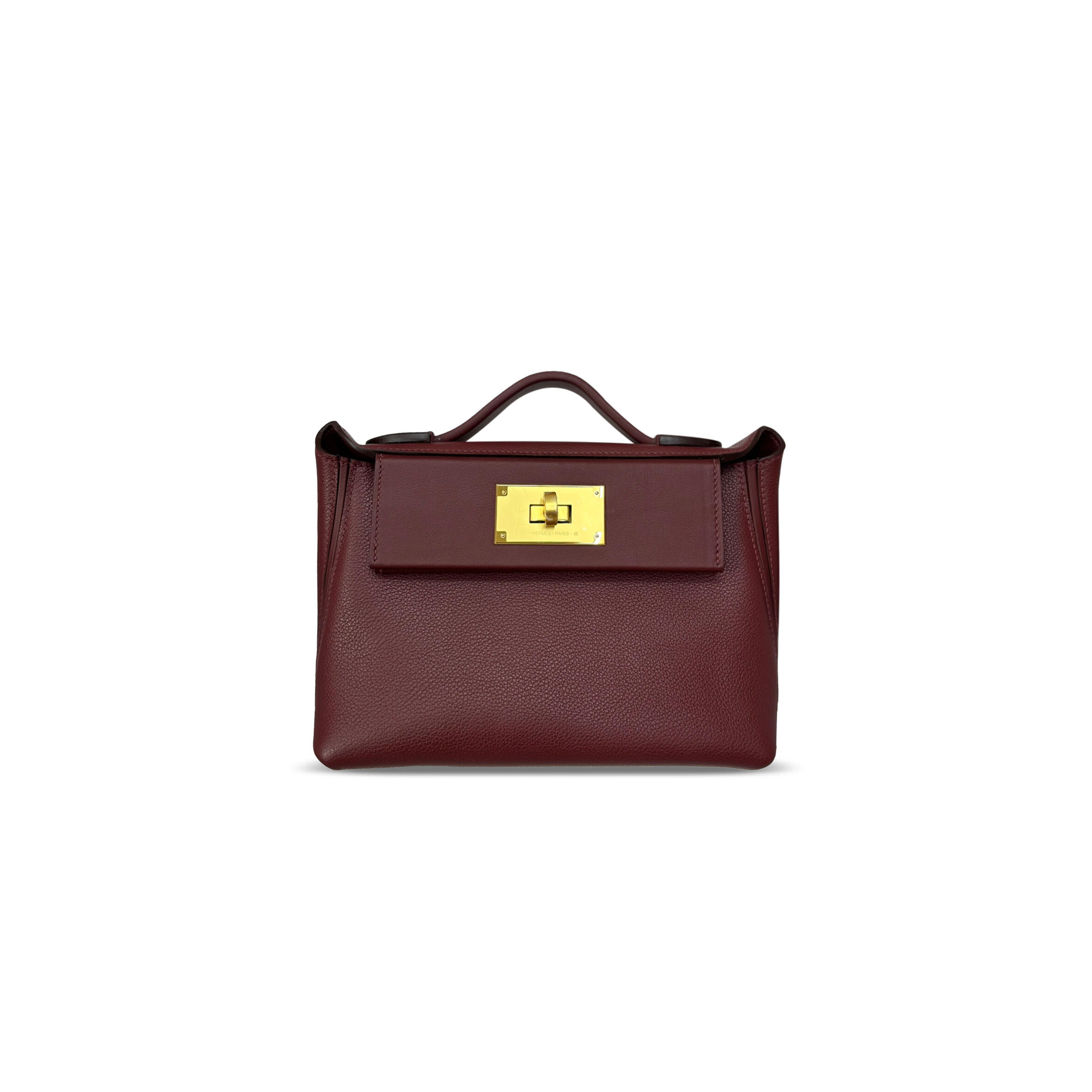 HERMÈS 2424 EVERCOLOR AND SWIFT GOLD HARDWARE (21*16*11cm)